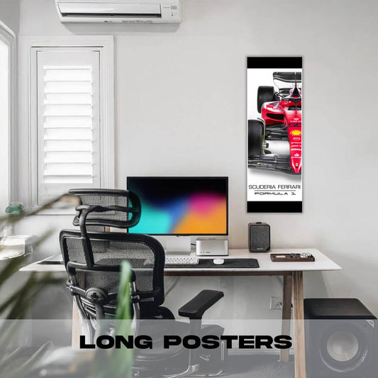 F1 Ferrari - Long Poster
