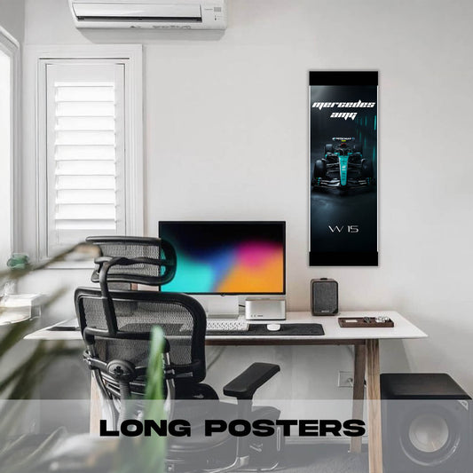 F1 Mercedes AMG W15 #44 - Long Poster