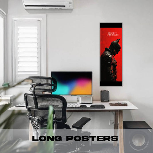 Batman Red - Long Poster