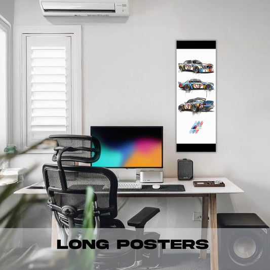 BMW 3.0  Racer - Long Poster