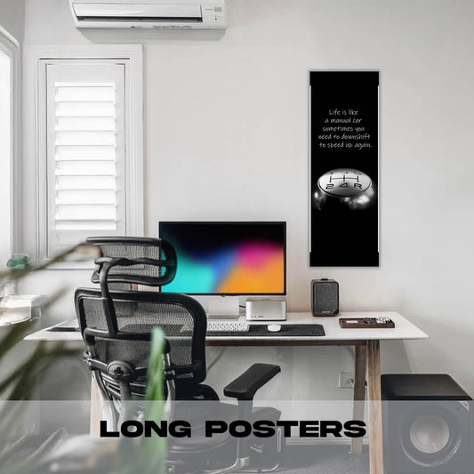 Gear Shift  - Long Poster