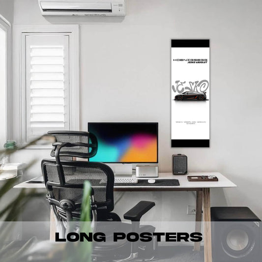Koenigsegg Jesko - Long Poster