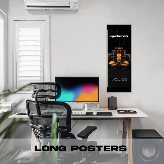 McLaren MCL38 - Long Poster