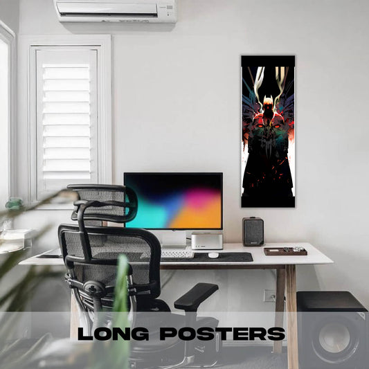 Batman DC Illustration - Long Poster