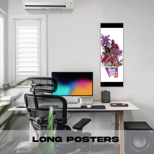 GTA 6 Game- Long Poster