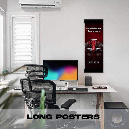 F1 Scuderia Ferrari SF25 - Long Poster