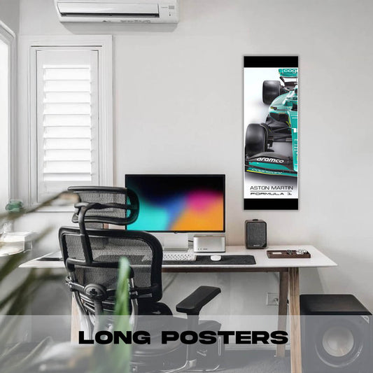 F1 Aston Martin - Long Poster