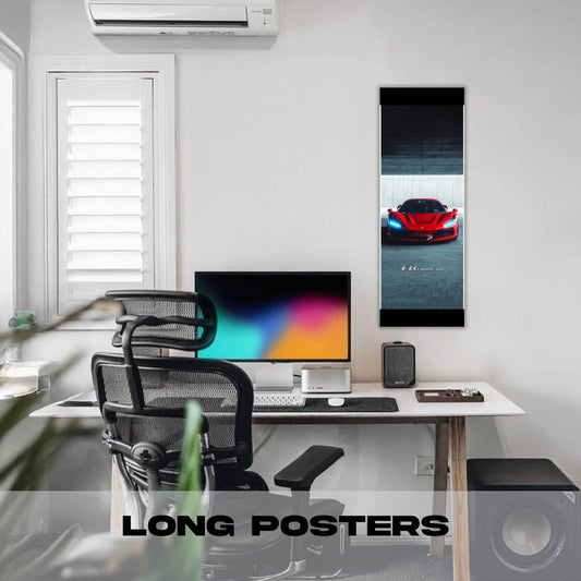 Ferrari F8 - Long Poster