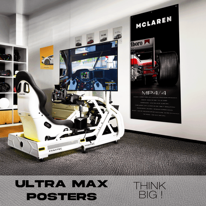 Mclaren Mp4-4 Back - Ultra Max Poster