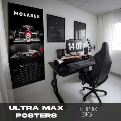 Mclaren Mp4-4 Front - Ultra Max Poster