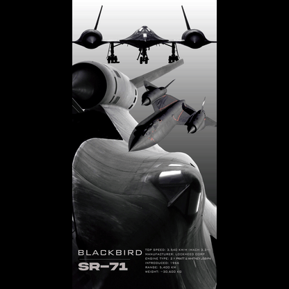 Fighter Jet SR71 Blackbird - Ultra Max Poster