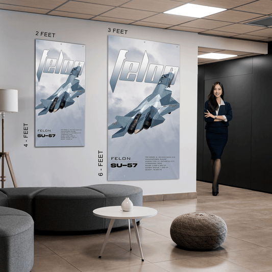 Fighter Jet SU57 Felon - Ultra Max Poster