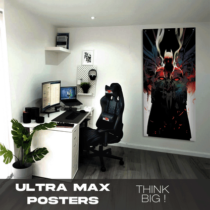 Batman DC illustration - Ultra Max Poster