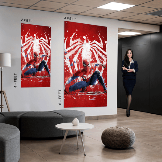 Spider Man Illustration  - Ultra Max Poster