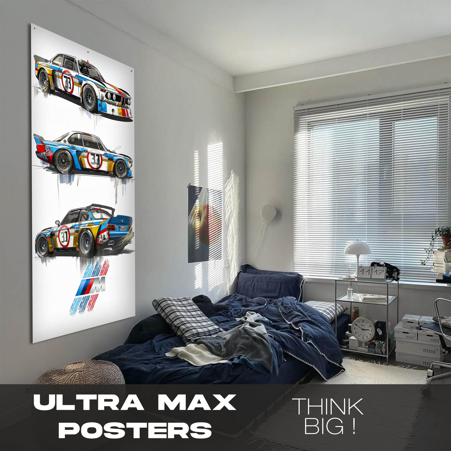 BMW 3.0  Racer- Ultra Max Poster