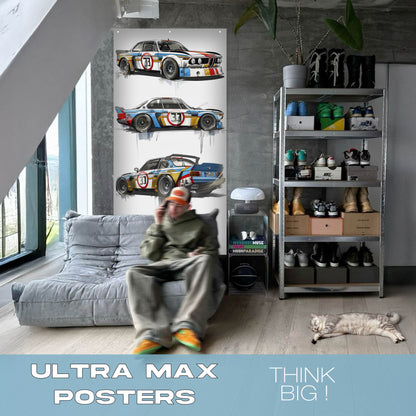BMW 3.0  Racer- Ultra Max Poster