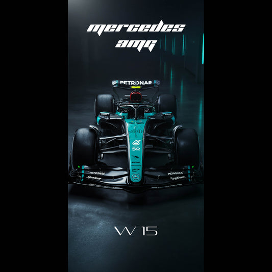 F1 Mercedes AMG W15 #44 - Ultra Max Poster