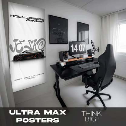 Koenigsegg - Ultra Max Poster