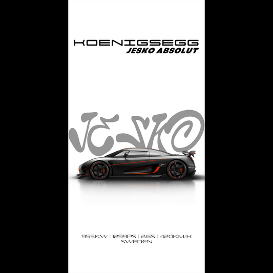 Koenigsegg - Ultra Max Poster